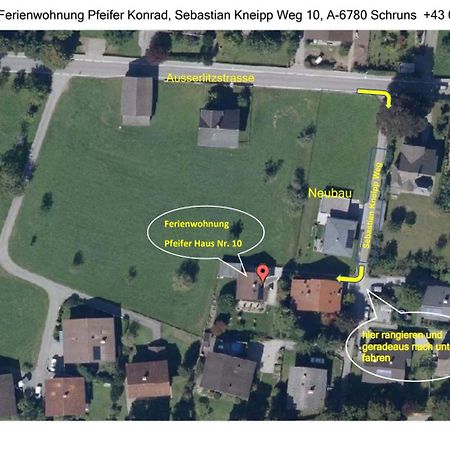 Ferienwohnung Konrad Pfeifer Schruns Esterno foto