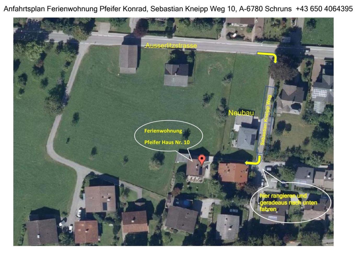 Ferienwohnung Konrad Pfeifer Schruns Esterno foto